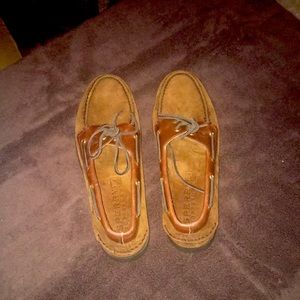 Men brown buck Sperry 13m